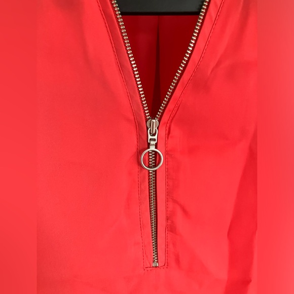 Dynamite V Neck Red Shirt | XS - Picture 3 of 10